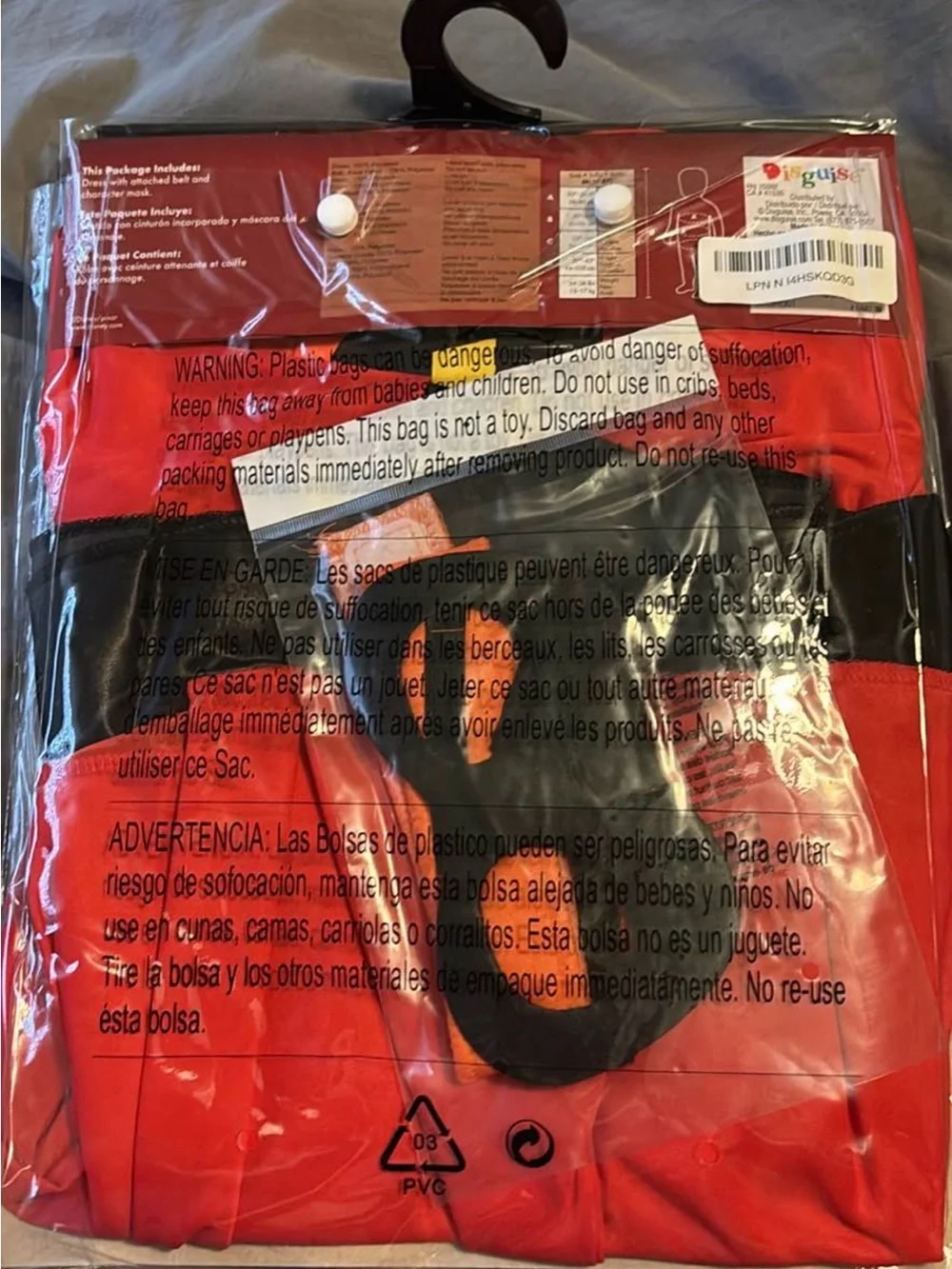 The Incredibles Violet Toddler Costume - Red & Black
